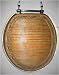 Pinstripes Gold Toilet Seat Image