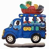 Bus Tropical Haitian Metal Art Home Room Yard Garden Decor ~ Breeze On In Sales