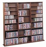 IMAGE OF CD Rack - 1500 Veneer (Walnut) (63 3/4