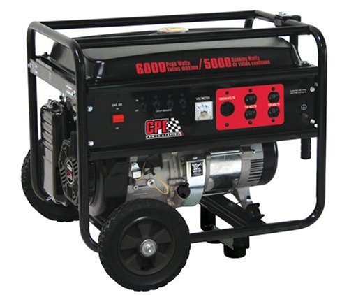 Champion Power Equipment 6,000 Watt 337cc Gas Powered Generator With Wheel Kit 40046/41111