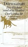 Der Richter und sein Henker - Der Verdacht - Die zwei Kriminalromane um Kommiss&auml;r B&auml;rlach. - Friedrich D&uuml;rrenmatt