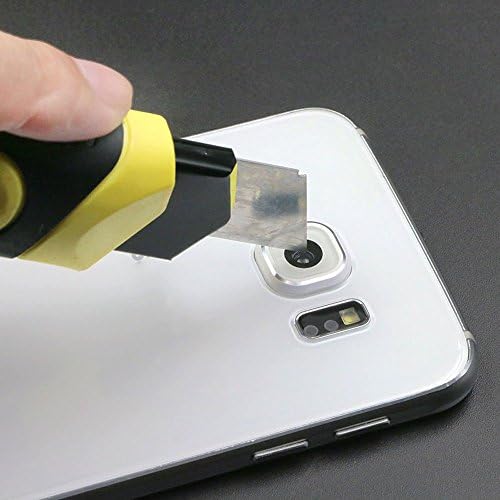 Ascromy 5 Pack Samsung Note 5 Back Glass Camera Lens Cover Protector For Samsung Galaxy Note 5 Tempered Glass Protective Film Transparent Accessories