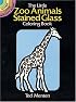 The Little Zoo Animals Stained Glass Coloring Book (Dover Little Activity Books)