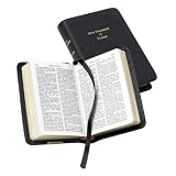 KJV Vest-Pocket New Testament and Psalms Black French Morocco KJ413NP