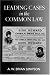 Book Leading Cases in the Common Law