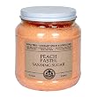 India Tree Peach Pastel Sanding Sugar, 3.4 lb
