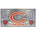 Siskiyou Chicago Bears 3D License Plate