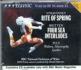 Stravinsky: Rite of Spring; Britten: Four Sea Interludes; Walton: Portsmouth Point Overture; Mussorgsky: Khovanshchina Prelude; Lyadov: Kikimora