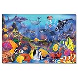 Melissa & Doug Underwater 48-Piece Floor Puzzle (Toy)