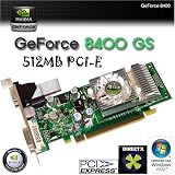 PC Hardware : Nvidia Geforce 8400gs 512mb Ddr2 Pci Express Graphics Video Card