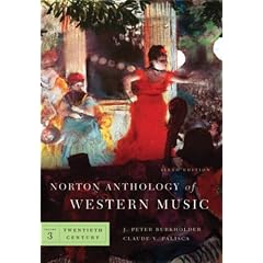 The Norton Anthology of Western Music: v. 3