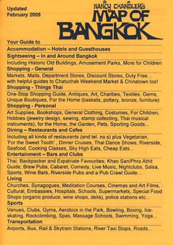 Nancy Chandler's Map of Bangkok: Alias the "Market Map and Much More"