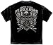 Patriotic Short Sleeve Shirts, 100% Cotton Casual Mens Shirts, Show Your Pride with Our 2nd Amendment United States Fire Arms Silver Foil Unisex T-Shirts for Men or Women (X-Large)