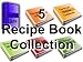 5 Recipe Book Collection