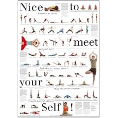 A1 - Yoga - Poster : Nice to meet your Self! (59 x 84 cm)�