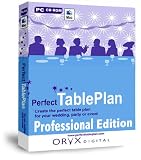 PerfectTablePlan Professional Edition: Wedding, Party Planner, Special Events Planning: Design and Print the Perfect Table Plan and Seating Arrangement Software (for PC or Mac)