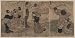Poster Print of Artwork showing on the left, two women consoling a third woman, in th...