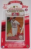 2011 Topps St Louis Cardinals World Series Champions Limited Edition Factory Sealed 27 Card Set Featuring Albert Pujols, David Freese, Lance Berkman and More!