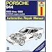 Porsche 944: Automotive Repair Manual--1983 thru 1989, All Models Including Turbo (Haynes Manuals)