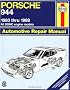 Porsche 944 Automotive Repair Manual (Haynes Automotive Repair Manuals)