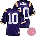 Nike LSU Tigers #10 Joseph Addai Purple Greats and Glory Throwback Replica Football Jersey (Medium)