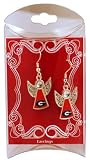 NCAA Georgia Bulldogs Angel Earrings