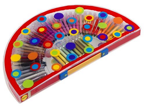 Childrens Toyshop  Toys : Alex 100 Colors Rainbow Markers in a Carry Case
