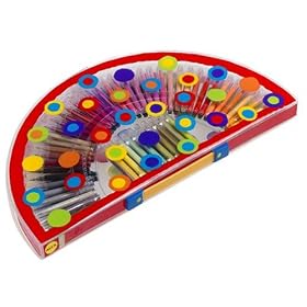 Alex 100 Colors Rainbow Markers in a Carry Case