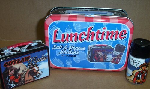 Buy Roy Rogers Outlaw Dude Lunchbox Salt and Pepper Shaker Set