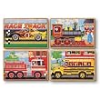 Melissa Doug 3794 Vehicle Puzzles in a Box