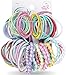 Goody Styling Essentials Girls Assorted Elastics, Ouchless, 60 Count
