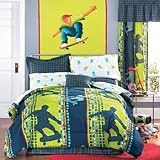 Skateboarding Xtreme Sports - 8pc Reversible Bedding - Full Size Bed-in-a-Bag