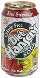 Hansens Soda Diet Kiwi Strawberry, 12-Ounce Cans (Pack of 24)