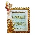 CABARE Photo Frame Designs Linear Classic Gift Format Frames Resin Vintage Picture Frame Art Work and Crafts Antique Look for Home Decor Couples