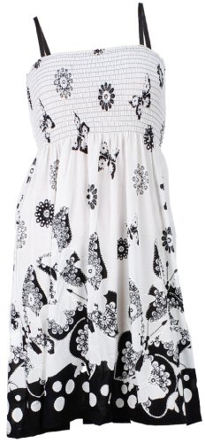 NY Deal Women's Printed Tube Dress Cover Up, Various Color Available