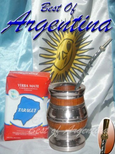 ARGENTINA KIT: Mixed Gourd: Algarrobo tree wood & alluminum