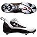 Under Armour Clutch Metal Mid ST Mens Baseball Cleats (14, White/Black)