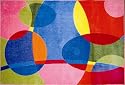 LA Rug Groovy Dots Rug 39"x58"