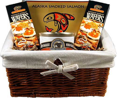 Gourmet Snacking Gift Basket by Alaska Smokehouse