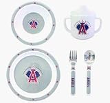 Los Angeles Angels of Anaheim 5 Piece Children's Dinner Set by Duck House