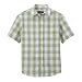 Boys' Cherokee� Short-Sleeve Plaid Poplin Button-Down Shirt - Green