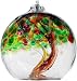 Kitras Art Glass Autumn Tree of Enchantment Oil Lamp 6