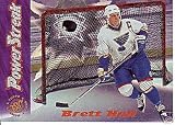 1995 1996 Hockey Stadium Club Power Streak Insert Card PS9 Brett Hull
