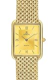Euro Geneve 14KT gold men's watch with 14kt gold mesh bracelet