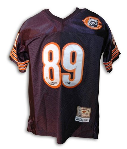 Mike Ditka Autographed/Hand Signed Chicago Bears Players of the Century Jersey inscribed HOF 88