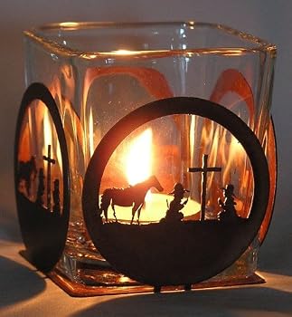 Kids Praying Votive Holder