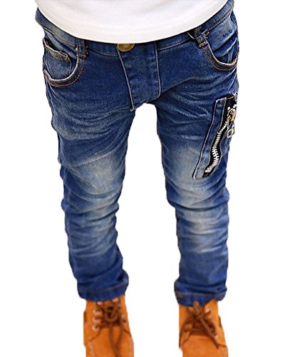 Zhuannian Little Boys Skinny Jeans