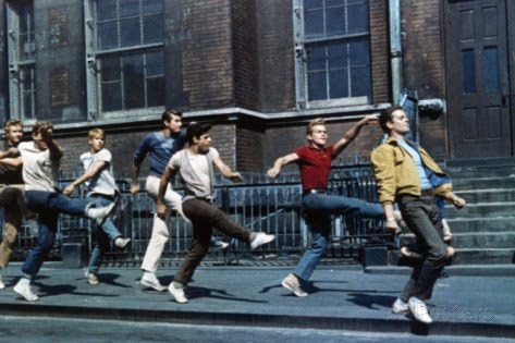 Russ Tamblyn, Tony Mordente. West Side Story 1961, Directed by Robert Wise 20-Inch by 30-Inch Poster Art Print