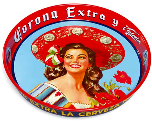 Childrens Toyshop  Kitchen & Housewares : Genuine Mexican Classic Corona Tray