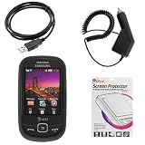 GTMax Rapid Car Charger + USB Data Cable + Black Rubberized Hard Cover Case + LCD Screen Protector for AT&T Samsung Flight A797 51VO8RijKgL. SL160 GTMax Rapid Car Charger + USB Data Cable + Black Rubberized Hard Cover Case + LCD Screen Protector for AT&T Samsung Flight A797
